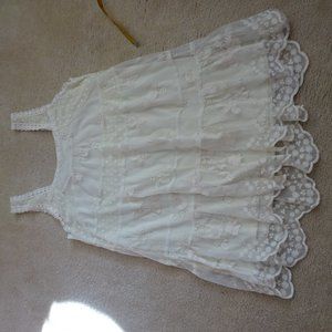 Faith21 Off-White Lace Babydoll Dress
